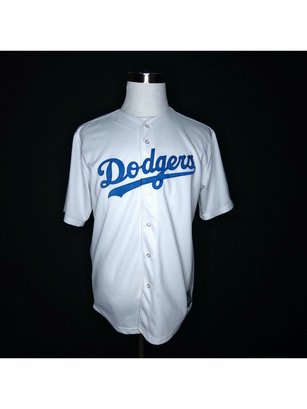 MAJESTIC Los Angeles Dodgers CLAYTON KERSHAW Jersey MLB Baseball White Small